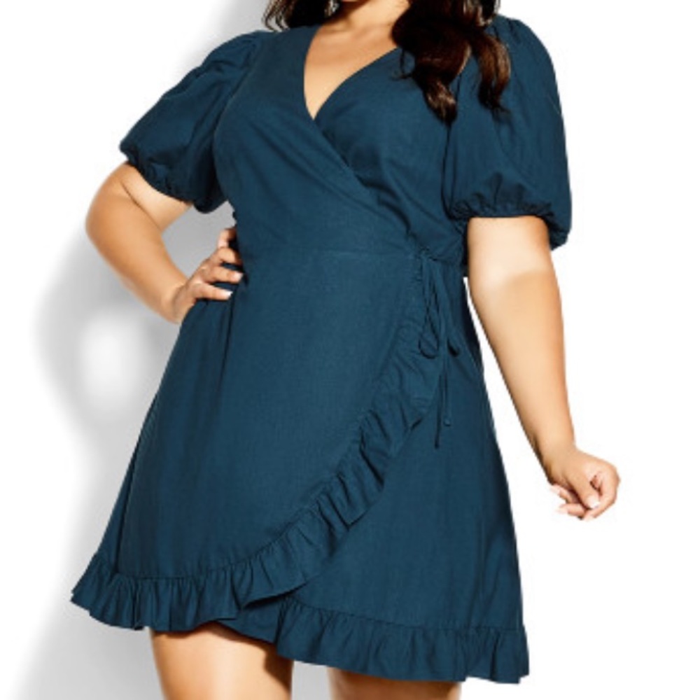 Ruffle Dreams Dress - alpine